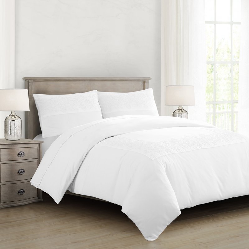 Investing in high-quality bedding can have a huge impact and freshen up a room. Bed Bath &amp; Beyond has luxurious pieces at low price points, such as $100 for this comforter set. Photo courtesy of Bed Bath &amp; Beyond