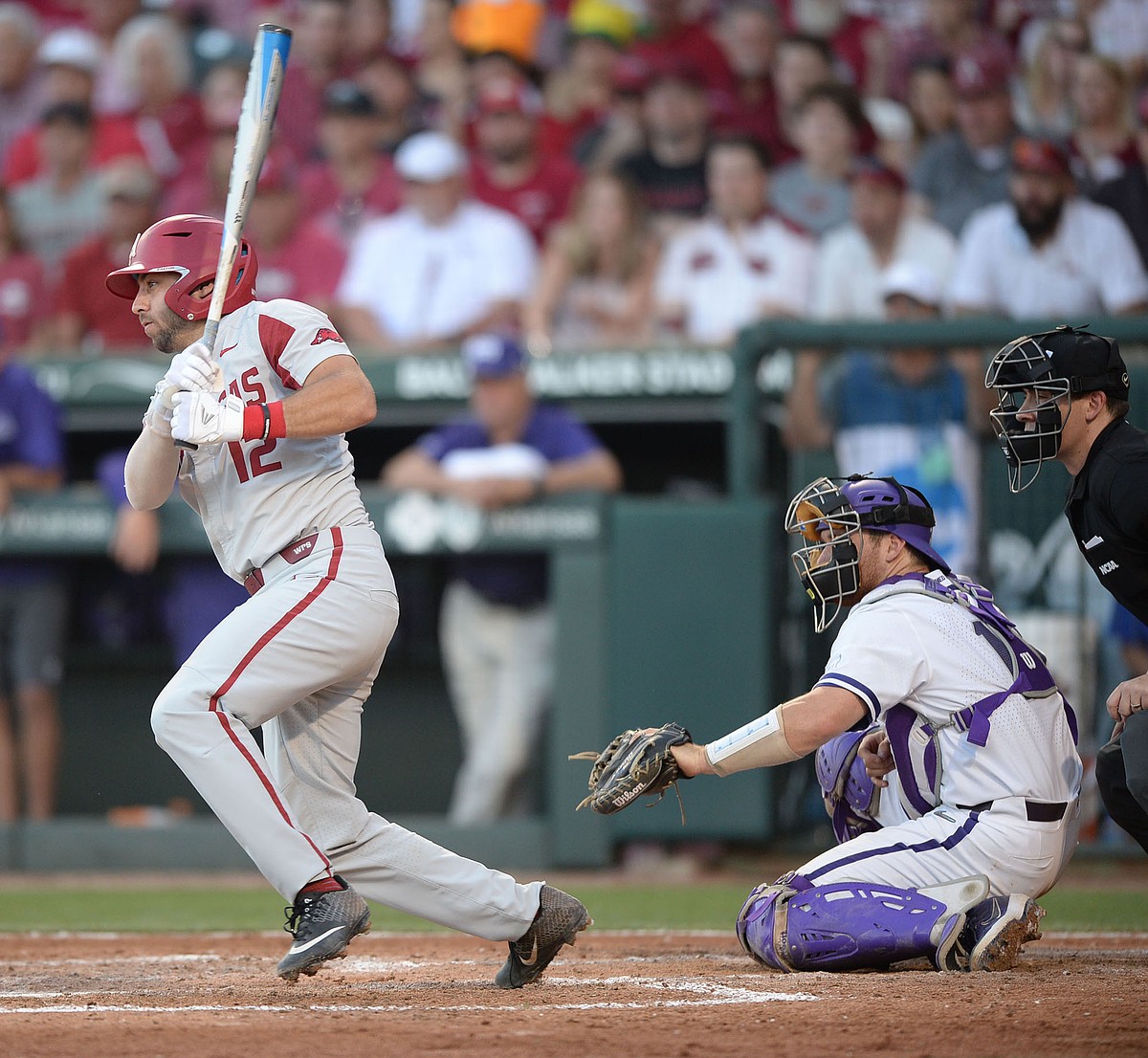 Squashed Razorback PHOTO: Razorbacks squash Horned Frogs | Northwest Arkansas Democrat-Gazette