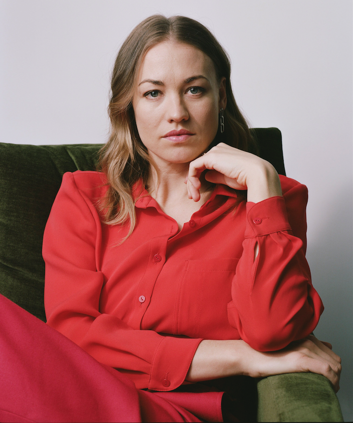 Yvonne Strahovski portrays Serena in "The Handmade’s Tale," now on Hulu. (The New York Times/CELESTE SLOMAN) 