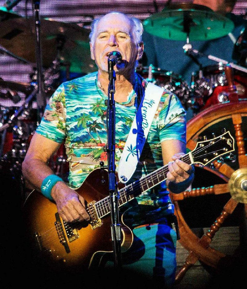 Jimmy Buffett performs Thursday night at Verizon Arena in North Little Rock. More photos are available at arkansasonline.com/67buffett/ 