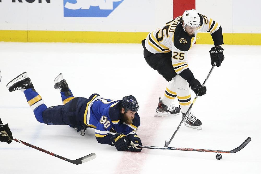 Road warrior Blues unfazed by Stanley Cup Final Game 7 in Boston