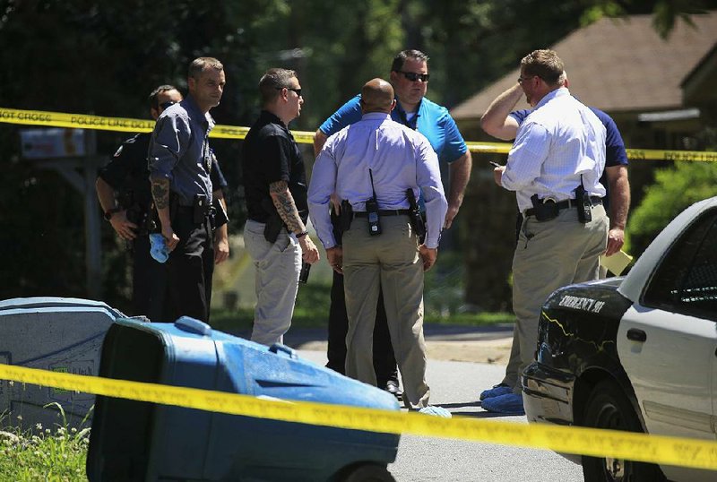 3 women shot dead in front of children at Little Rock home, police say