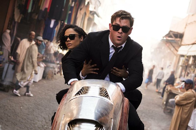 Agents H (Chris Hemsworth) and M (Tessa Thompson) are tasked with policing pesky space invaders in F. Gray Gray’s Men in Black: International, the fourth installment of the franchise that started in 1997. 