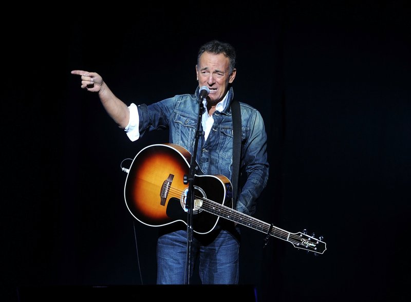 Bruce Springsteen performed for the Stand Up for Heroes Benefit in New York in 2018. His new album, Western Skies, is a new direction for the singer-songwriter. Photo via AP
