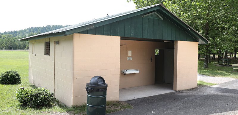 The Sentinel-Record/Richard Rasmussen FUNDING PRIORITIES: The city's 2019 Community Development Block Grant funding plan includes $50,500 for a new restroom at Linden Park.