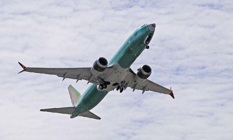 Boeing Co. announced Tuesday at the Paris Air Show its fi rst sale of Boeing 737 Max jetliners since March, when the aircraft model was grounded in the wake of two deadly crashes.