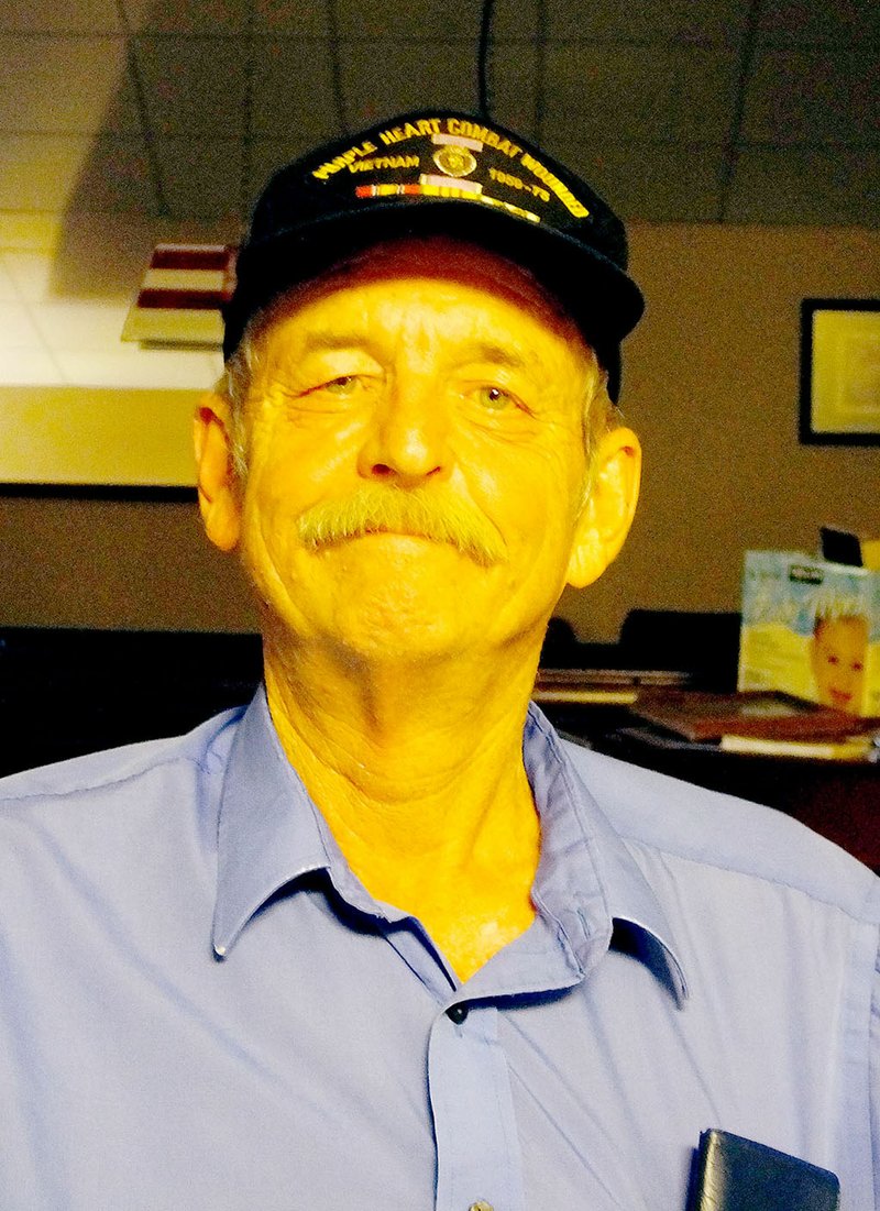 Lynn Atkins/The Weekly Vista Brad Kennell, the new commander of American Legion Post 341, is planning on helping veterans in many different ways.