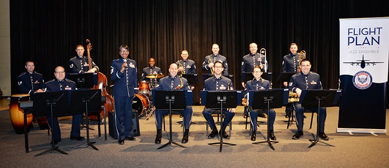 Submitted photo FREE CONCERT: The Air National Guard Band of the Southwest's dynamic "Little Big Band" known as Flight Plan will present a concert at 3 p.m. Sunday in Horner Hall of the Hot Springs Convention Center.