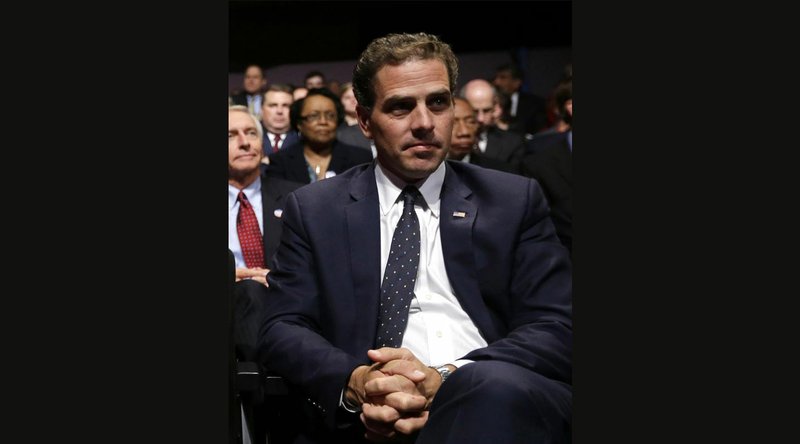 FILE — In this 2012 file photo, Hunter Biden waits for the start of his father's debate at Centre College in Danville, Ky. (AP Photo/Pablo Martinez Monsivais, File)