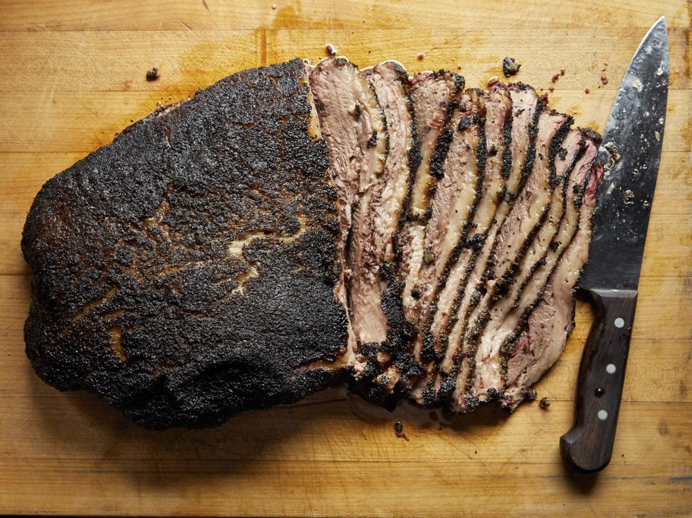 Texas Hill Country-Style Smoked Brisket Photo by Tara Donne (The New York Times)
