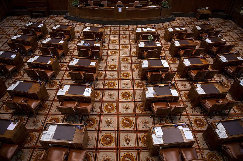 The Oregon state Senate chamber in Salem has been empty all week because of a walkout by Republican members, who say they’ll return today to take action on matters before the session expires, but not emissions legislation. “Our mission was to kill cap-and-trade,” Senate Minority Leader Herman Baertschiger said. “And that’s what we did.”