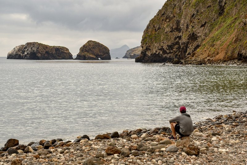 Visitors to California's Santa Cruz Island typically come ashore at Scorpion Anchorage. Even here, peace and solitude provide a perfect setting for communing with nature. Photo by Christopher Reynolds via Los Angeles Times (TNS)