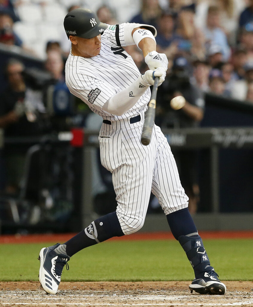 Aaron Judge homers for 7th time in 7 games, Yankees beat Reds, 6-2