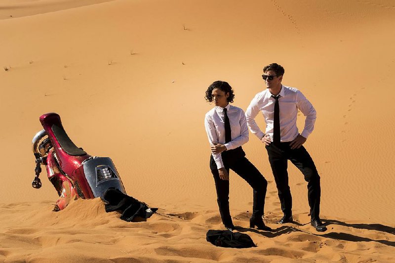 Tessa Thompson and Chris Hemsworth star in Columbia Pictures’ Men in Black: International. The film came in sixth at last weekend’s box office and made about $6.5 million. 