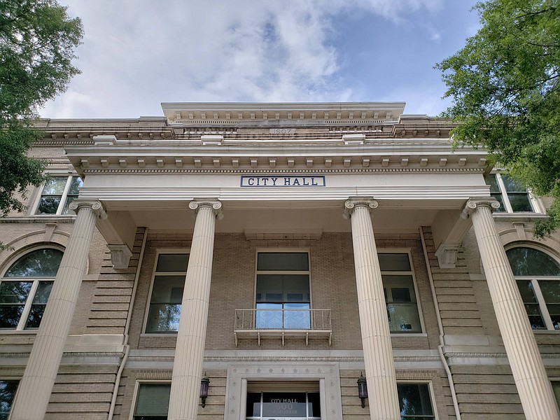 FILE — Little Rock City Hall is shown in this 2019 file photo.