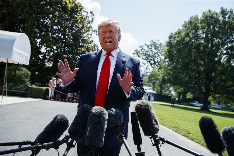 President Donald Trump said Friday before leaving Washington that his administration has “four or five ways” to add a citizenship question to census forms. 
