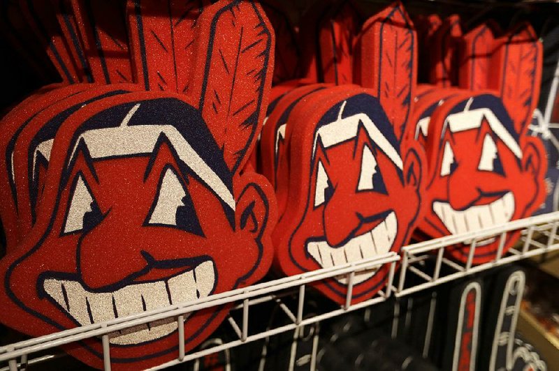 Chief Wahoo, the Cleveland Indians’ longtime mascot and logo, was removed by the team in 2018. But it still is seen around Cleveland, which hosts the All-Star Game on Tuesday.