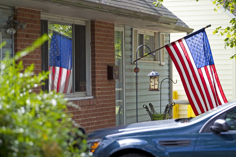 In this Oct. 5, 2016 file photo, the house of Harold Thomas Martin III is seen in Glen Burnie, Md. A high-profile raid at the home of an NSA contractor seemed to be linked to the devastating leak of U.S. government hacking tools. Three years later, the case is being resolved but whoever was behind the leak of the hacking tools remains a mystery with significant national security implications. (AP Photo/Jose Luis Magana)