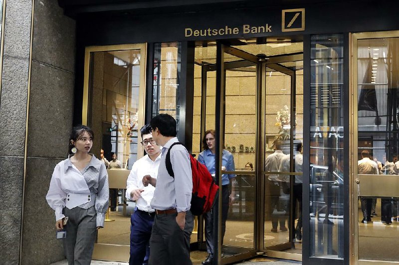 Deutsche Bank shares fell 6% in trading Monday in New York after the lender announced its turnaround plan. 