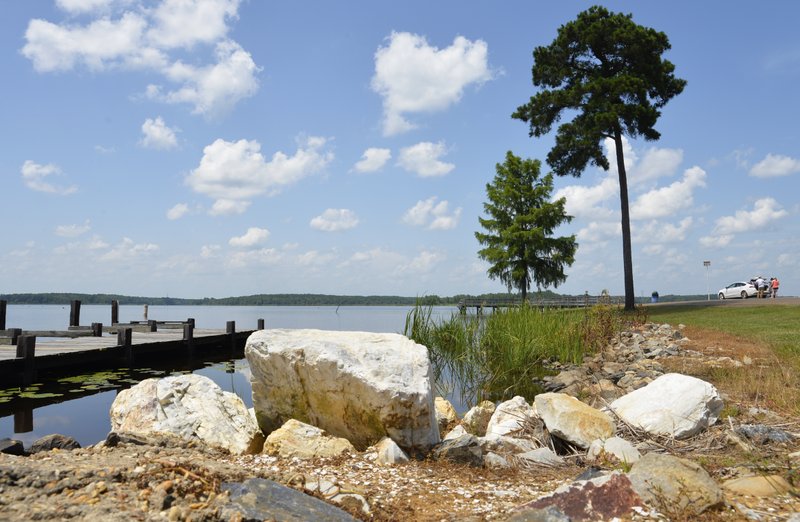 Lake Columbia has been ranked as one of 2019’s best 100 bass fishing lakes in America by Bassmasters. By region, the Magnolia area lake ranked 21st among the central states, according to the organization’s annual rankings. Pictured is a view of the lake from South Shore Landing.