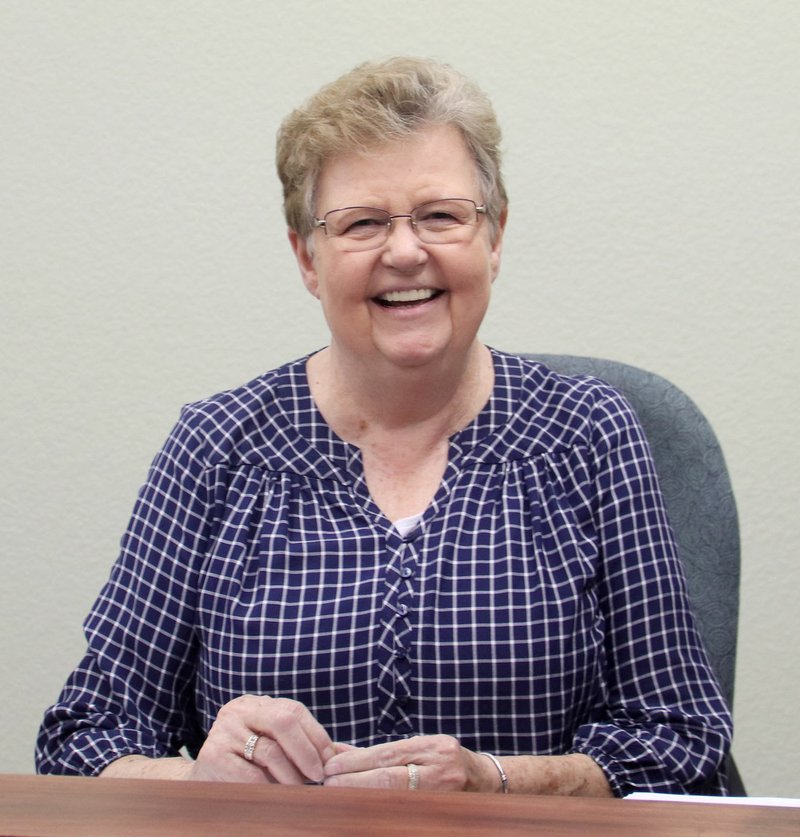 LYNN KUTTER ENTERPRISE-LEADER Susie Copeland recently retired as chief clerk for Prairie Grove District Court.