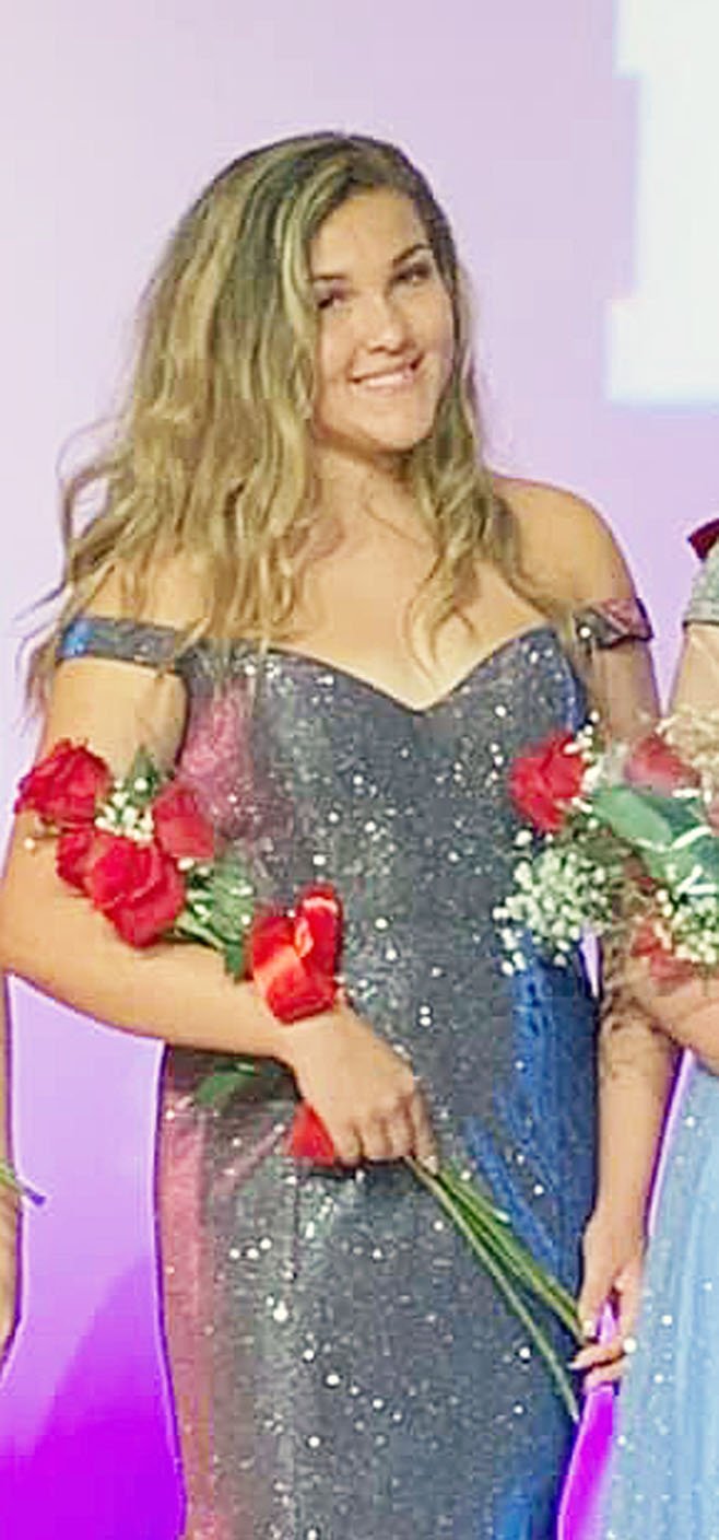 Photograph submitted Miss Teen Pea Ridge Raegan Bleything competed in two state pageants recently and was first runner-up in the national American Miss pageant held in Tulsa July 5.