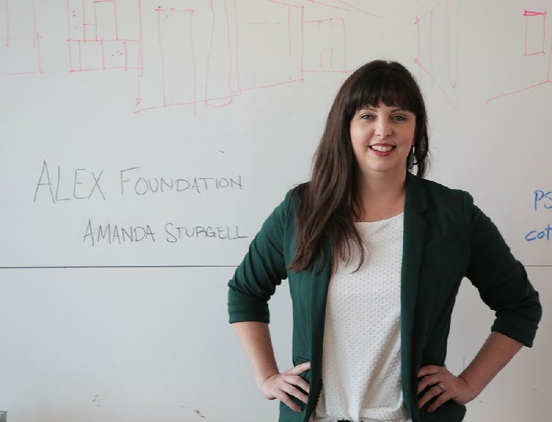 Amanda Sturgell remembers being one of only two girls in the high-school engineering class that cemented her decision to become an architect. The percentage of girls in that class — as well as the percentage of women studying at the University of Arkansas’ Fay Jones School of Architecture and Design, from which she graduated in 2009 — has grown. As a volunteer for the Alex Foundation, Sturgell is helping to introduce the field to more of those who are underrepresented in it.