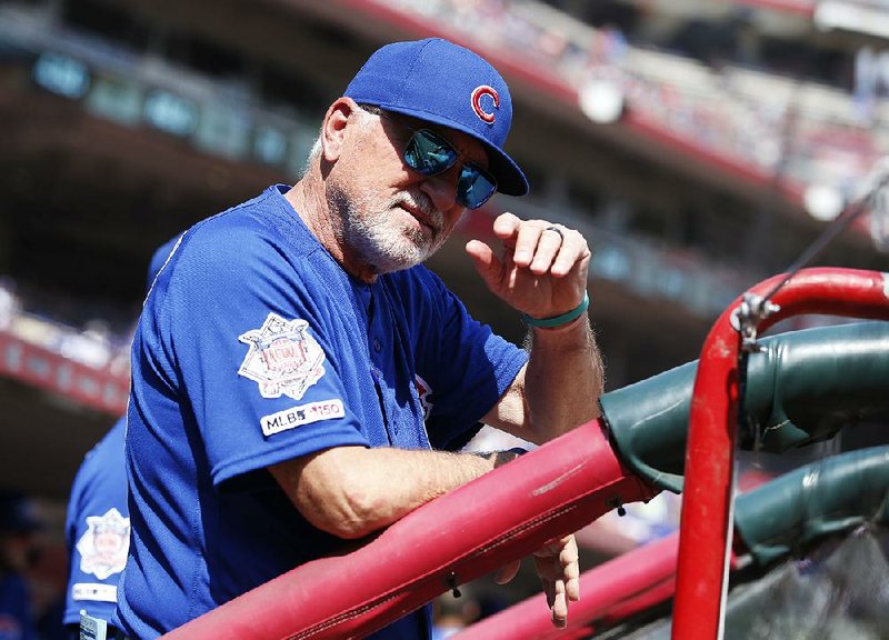 Manager Joe Maddon and the Chicago Cubs open the second half of the season today with a slim lead in the National League Central Division. Maddon said a tight race in the division comes as little surprise.