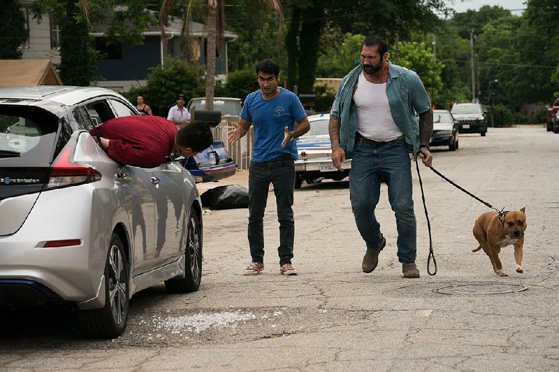Ride share driver Stu (Kumail Nanjiani) and police detective Vic (Dave Bautista) team up to avenge the death of Vic’s partner and learn life lessons in Michael Dowse’s Stuber. 