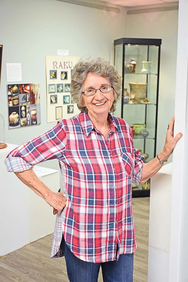 Farrell Ford, longtime artist and educator, is featured in a one-woman exhibit of her work at the Arkadelphia Arts Center. Her work includes paintings, pottery, crafts and fiber art. The exhibit — The Road From Northside to Self-Actualization: A Retrospective Exhibition of the Work of Farrell Ford — will be on display through Aug. 30.
