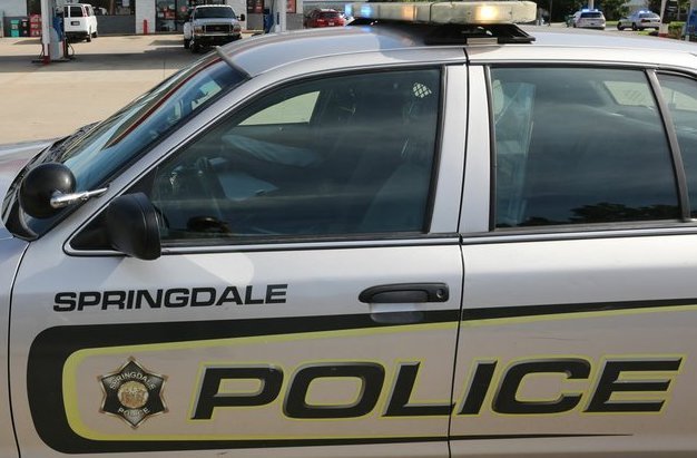 FILE - A Springdale Police Department vehicle is shown in this file photo.