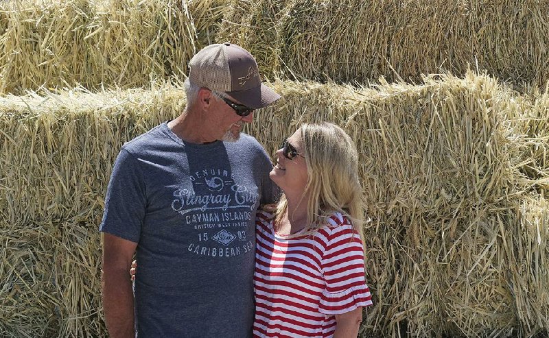 Russell and Diane Jones, shown at their farm in Nephi, Utah, are among the applicants hoping to become licensed medical marijuana growers in the state.