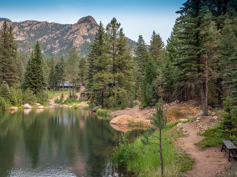 Rocky ridges define the valley, at the Ranch and beyond. Photo by Steve Haggerty via ColorWorld/TNS