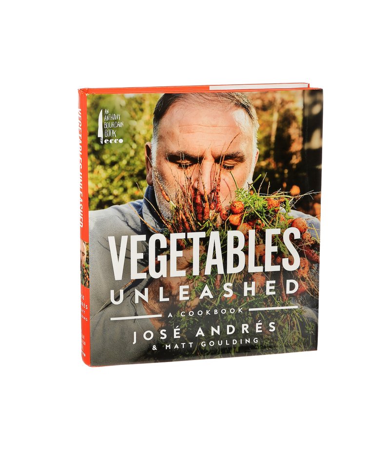 Vegetables Unleashed by Jose Andres and Matt Goulding. In this new cookbook, the chef, Andres, gives practical advice for working with broccoli, asparagus and beets.