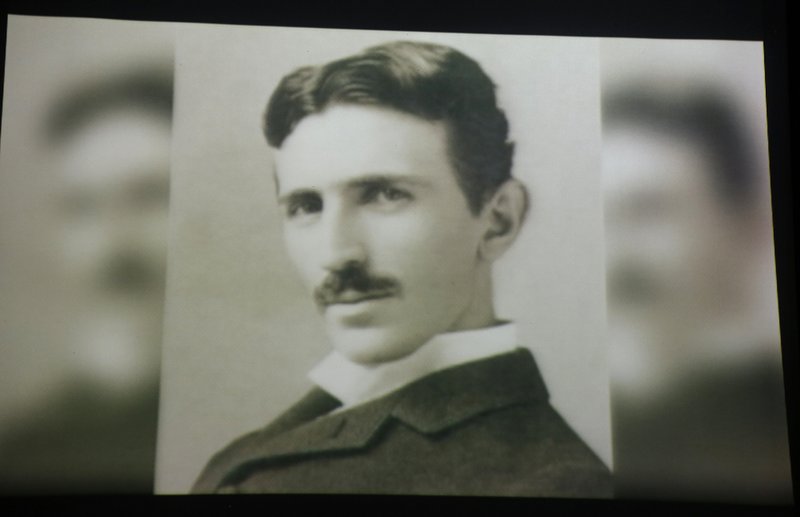 Nikola Tesla's fascination with electricity lives on. The world's largest Tesla coil, a lightning-producing machine, makes its Arkansas debut Saturday night at Shock the Rock. Arkansas Democrat-Gazette/John Sykes Jr.