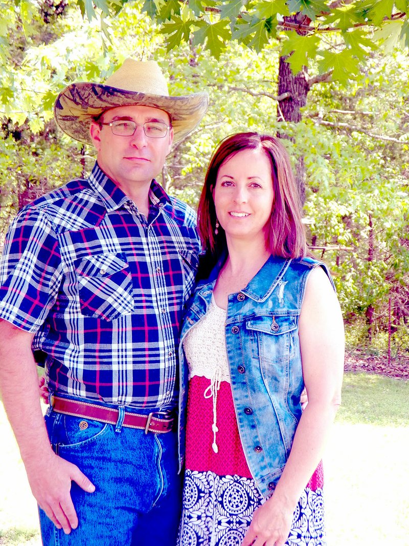 COURTESY PHOTO Jimmy and Heather Thacker are longtime helpers with the McDonald County Fair. This year's fair book is dedicated to them.