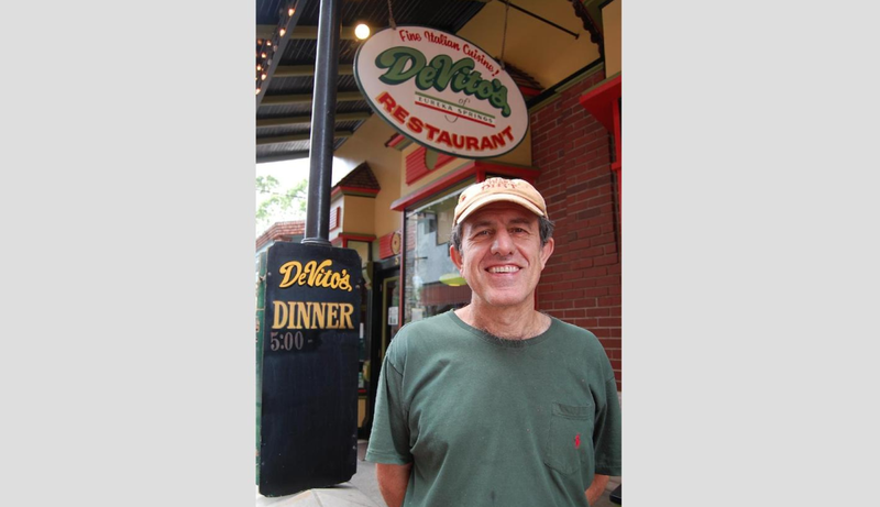 James DeVito is retiring and closing his Eureka Springs restaurant; the last day of business will be Dec. 31. Democrat-Gazette file photo/Bill Bowden 
