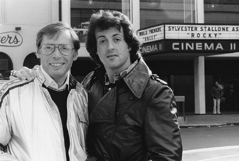 Irwin Winkler (left) saw something in an unemployeed Slyvester Stallone. It paid off when he won an Oscar for Best Picture with Rocky.