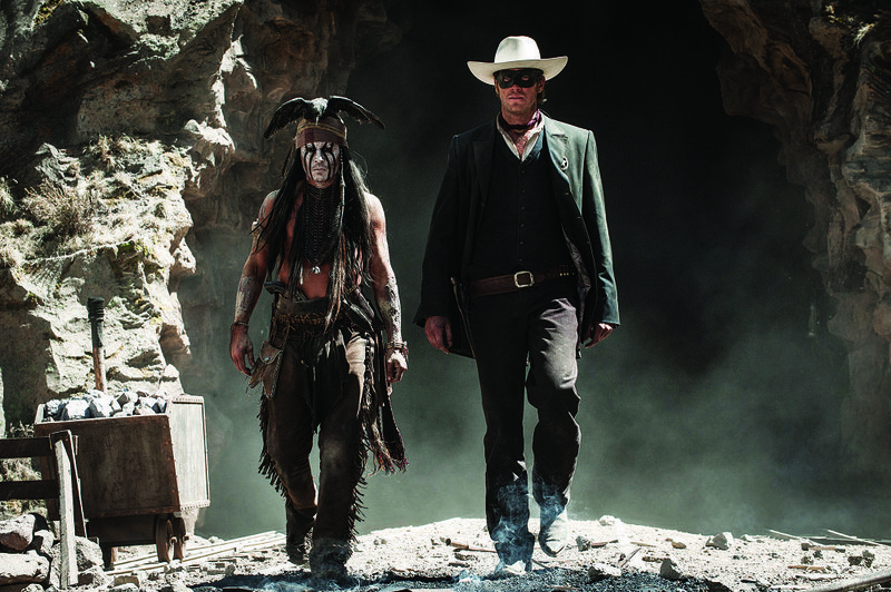 Johnny Depp and Armie Hammer star in 2013’s The Lone Ranger, a movie most critics agreed was Disney’s misbegotten attempt at re-booting a 20th-century TV and radio hero. 