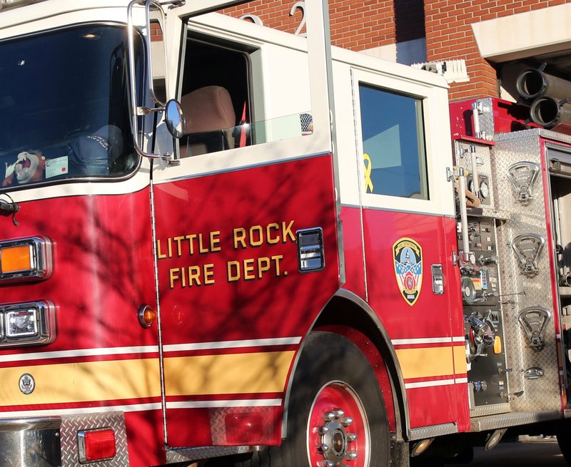FILE — A Little Rock Fire Department truck is shown in this 2018 file photo.