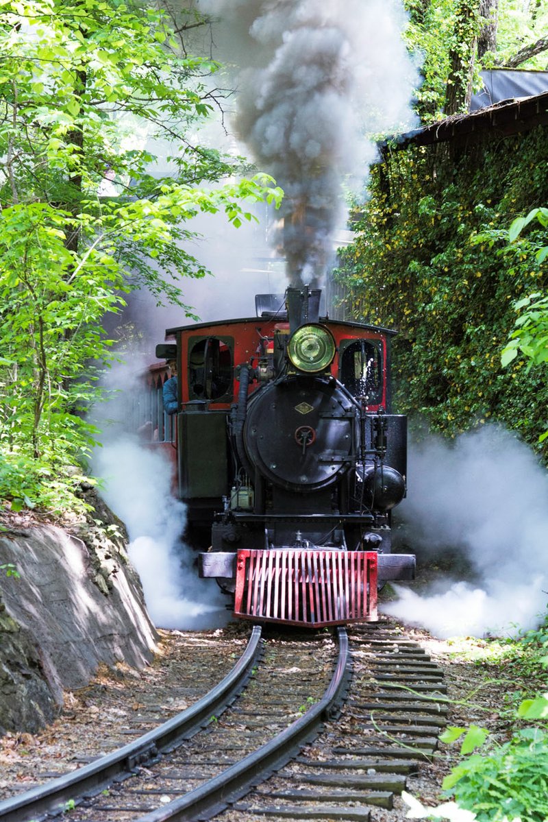 Photo courtesy Silver Dollar City Attractions manager Morgan Duncan says the steam train is her favorite ride because even the smell and the sound bring back memories of childhood visits to Silver Dollar City. The Branson theme park was recently named one of USA Today's Top 5 Theme Parks.