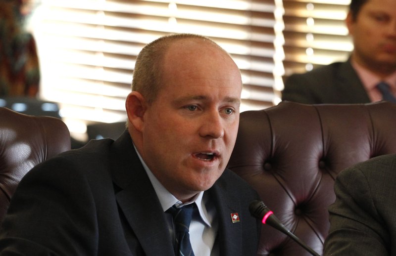 Rep. Jeff Wardlaw, R-Hermitage, is shown at the State Capitol in Little Rock in this file photo.