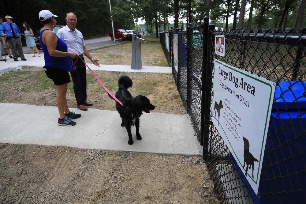 New Burns Park Dog Park Opening | The Arkansas Democrat-Gazette ...