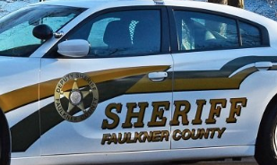 A Faulkner County sheriff's office vehicle is shown in this photo.