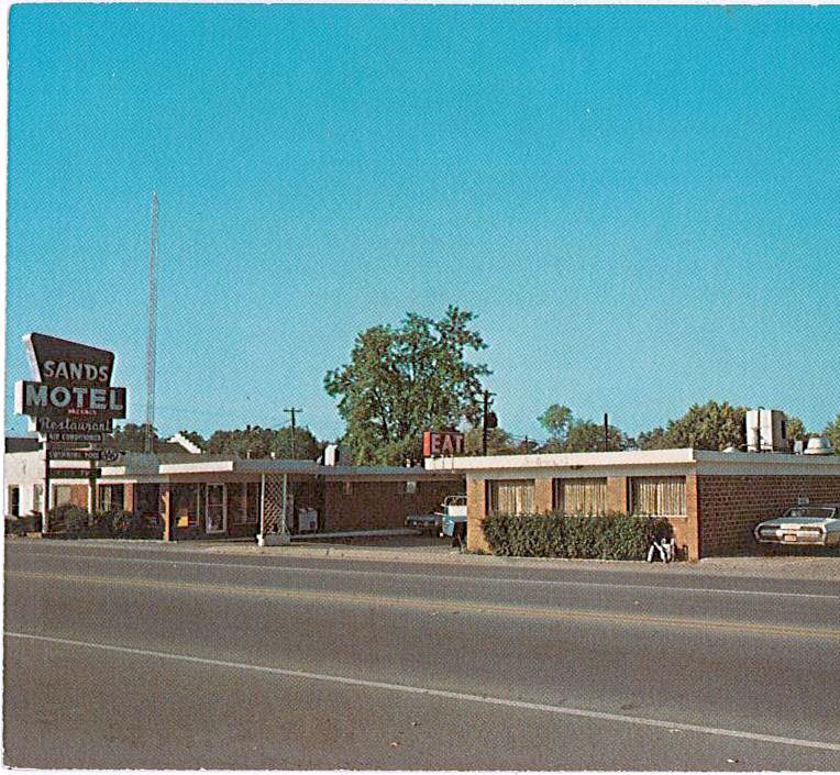 Photo courtesy Rogers Historical Museum The Sands Motel and Restaurant was one of the popular motels that sprang up along U.S. 71 South as businesses moved away from downtown. The site today is the Walmart Neighborhood Market at Eighth and Walnut streets.