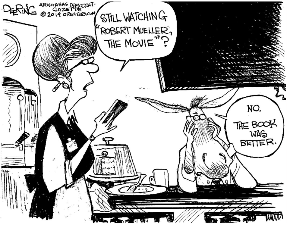 John Deering Cartoon Robert Mueller The Movie