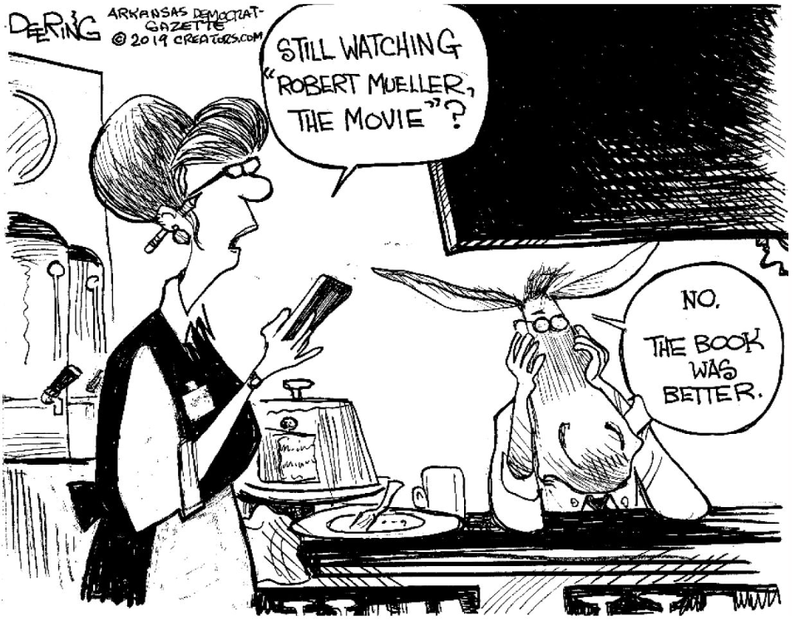 John Deering Cartoon Robert Mueller The Movie