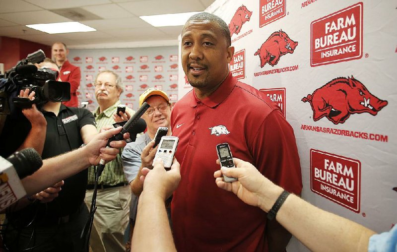 Former University of Arkansas standout and assistant coach Scotty Thurman is shown in this file photo.