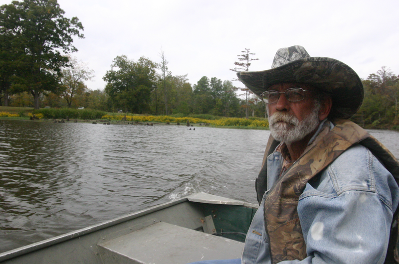 William “Bill” Layher was a part of the Bayou Bartholomew Alliance from its 1995 beginnings. The Alliance’s goals included cleaning up the bayou, easement endowment acquisitions, beaver dam removal, education and native tree restoration. (Special to the Democrat-Gazette/DEBORAH HORN)
