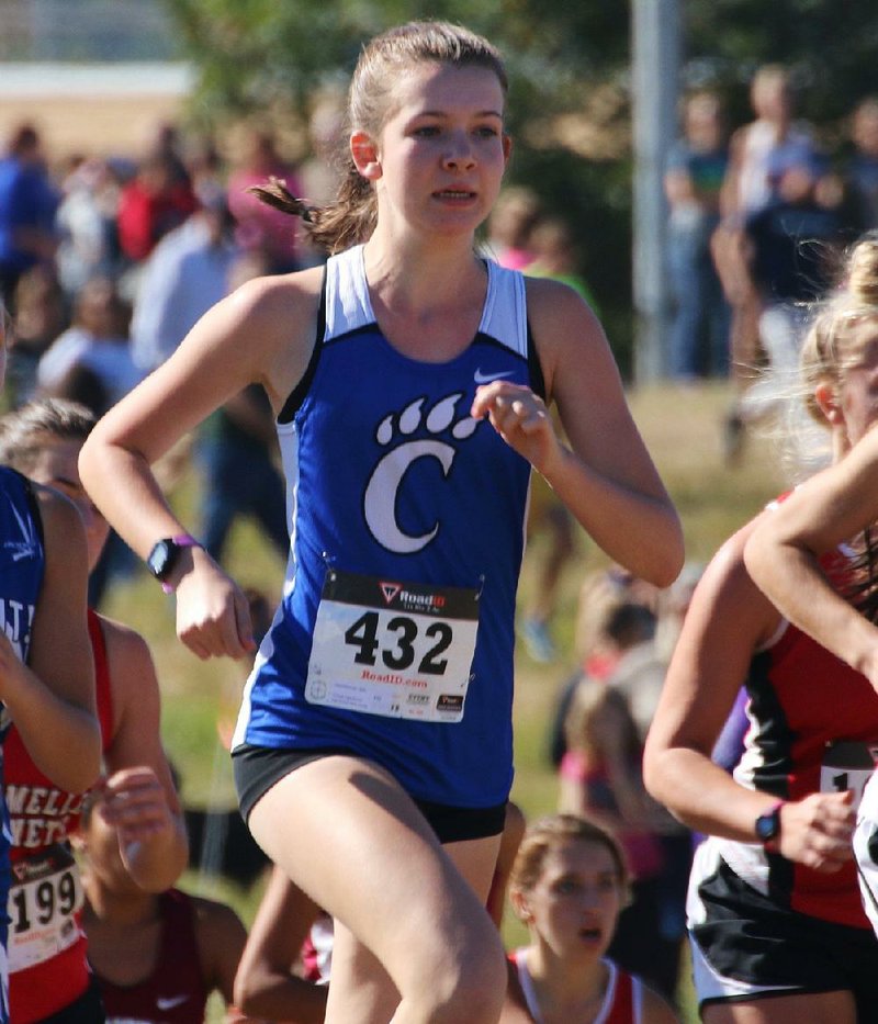 Conway’s Kate Freyaldenhoven competed in cross country and track and field during her high school career. Freyaldenhoven, who will participate in both sports at Rhodes College in Memphis, is the 2018-19 Arkansas Democrat-Gazette’s Female Academic Athlete of the Year. 